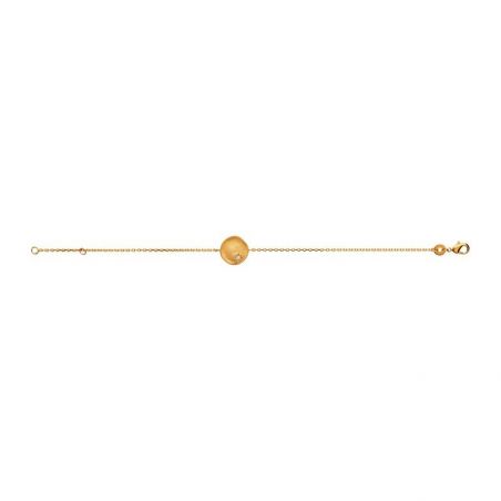 Bracelet pl-or 750 3mic oz