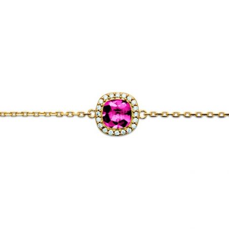 Bracelet pl-or 750 3mic ps