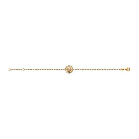 Bracelet pl-or 750 3mic oz