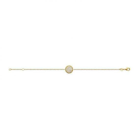 Bracelet pl-or 750 3mic oz
