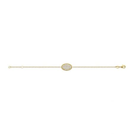 Bracelet pl-or 750 3mic oz