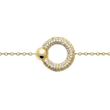 Bracelet pl-or 750 3mic oz