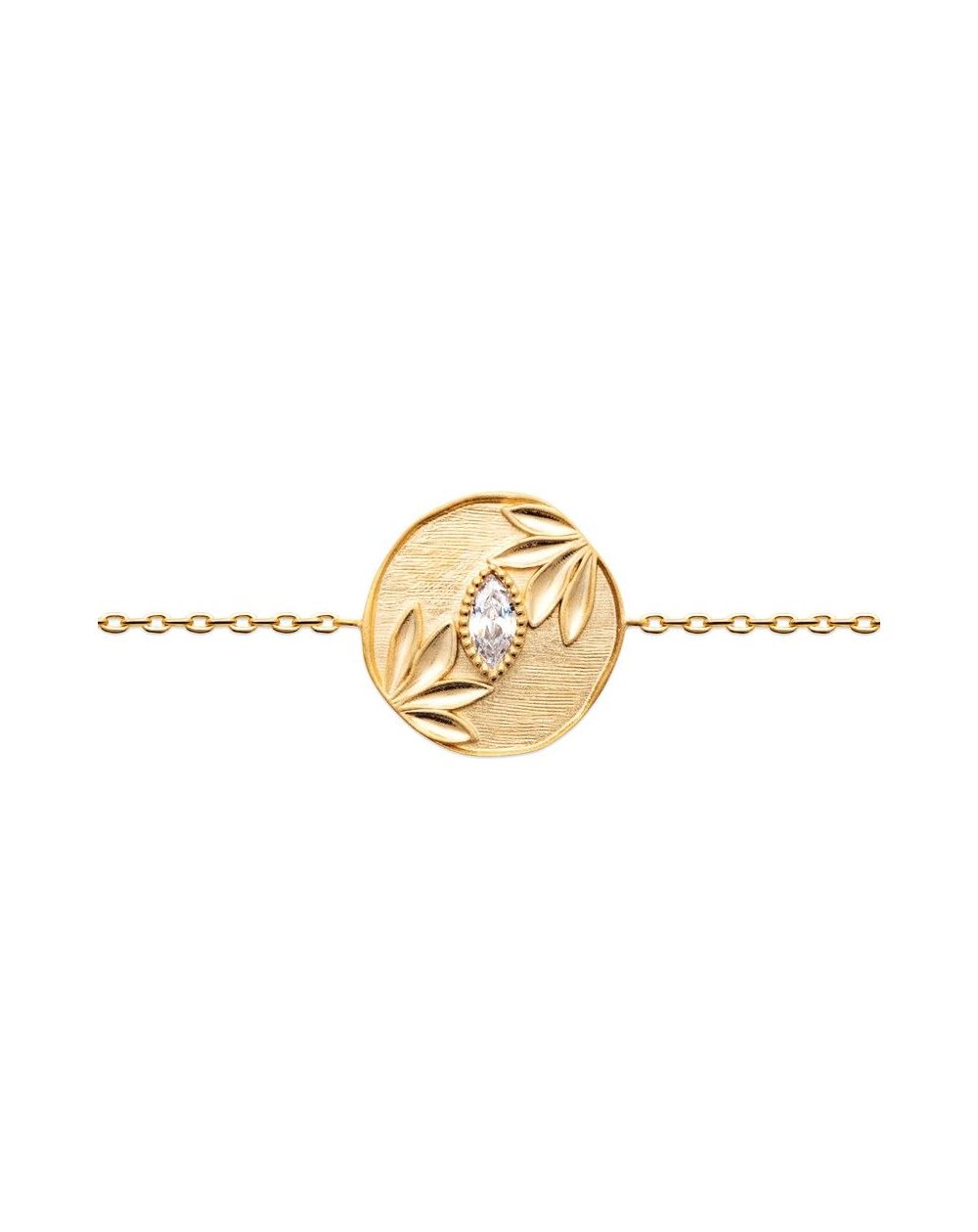 Bracelet pl-or 750 3mic oz