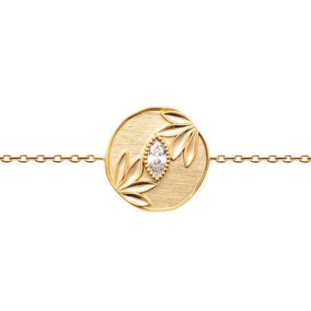 Bracelet pl-or 750 3mic oz