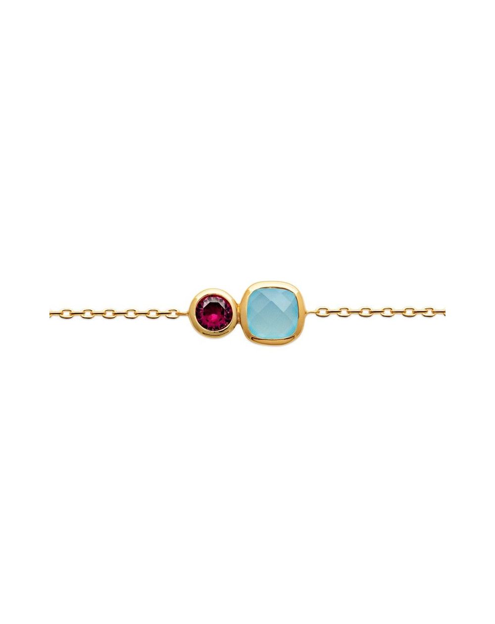 Bracelet pl-or 750 3mic pv