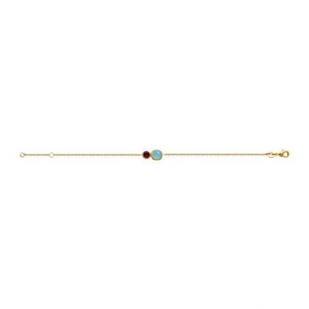 Bracelet pl-or 750 3mic pv