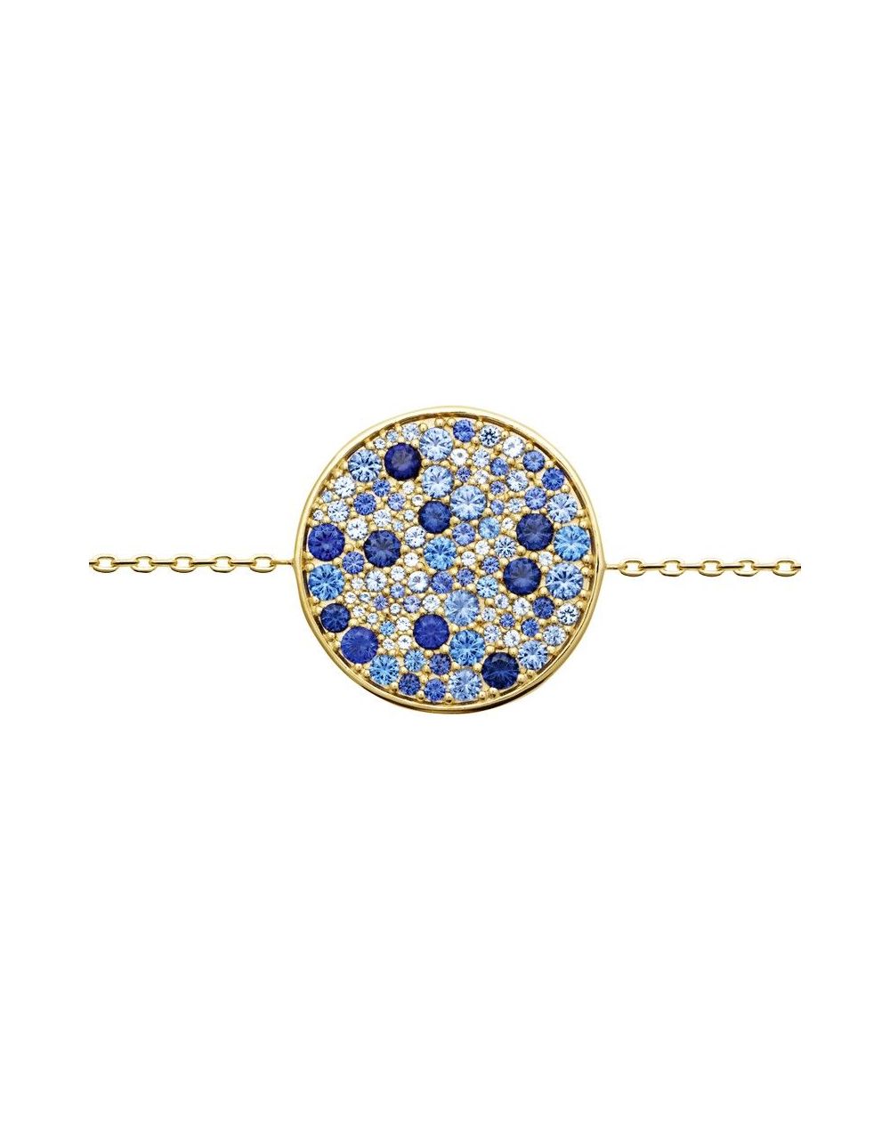 Bracelet pl-or 750 3mic ps