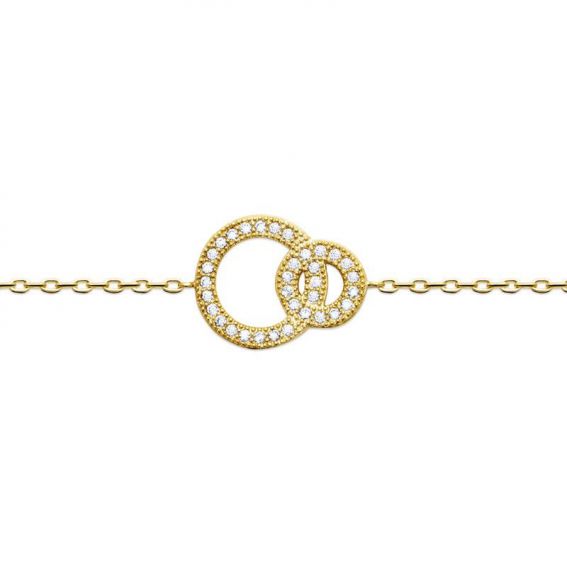 Bracelet pl-or 750 3mic oz microserti