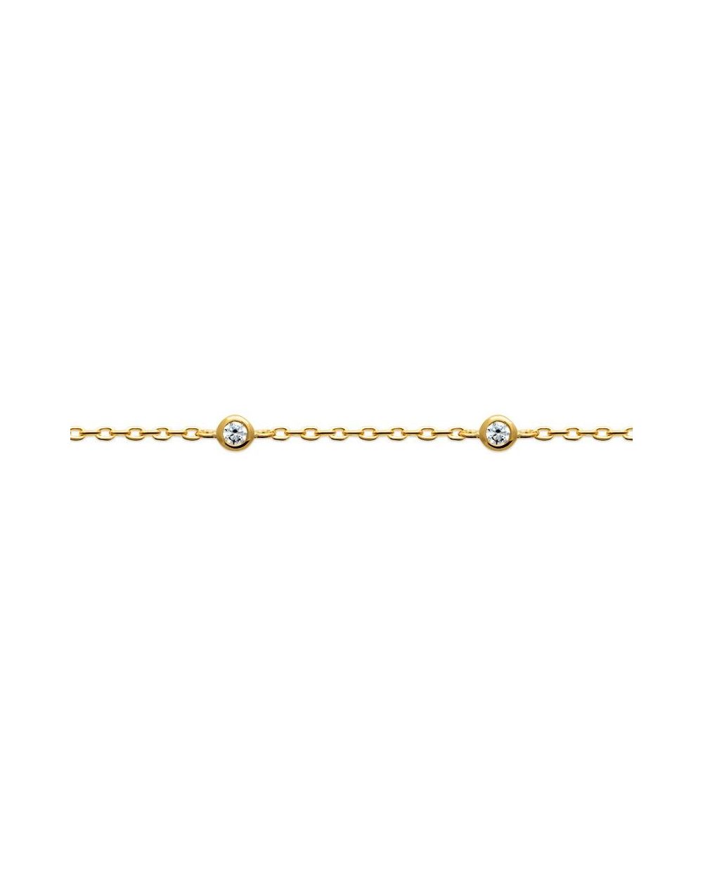 Bracelet pl-or 750 3mic oz