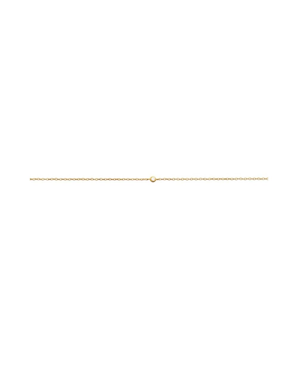 Bracelet pl-or 750 3mic oz
