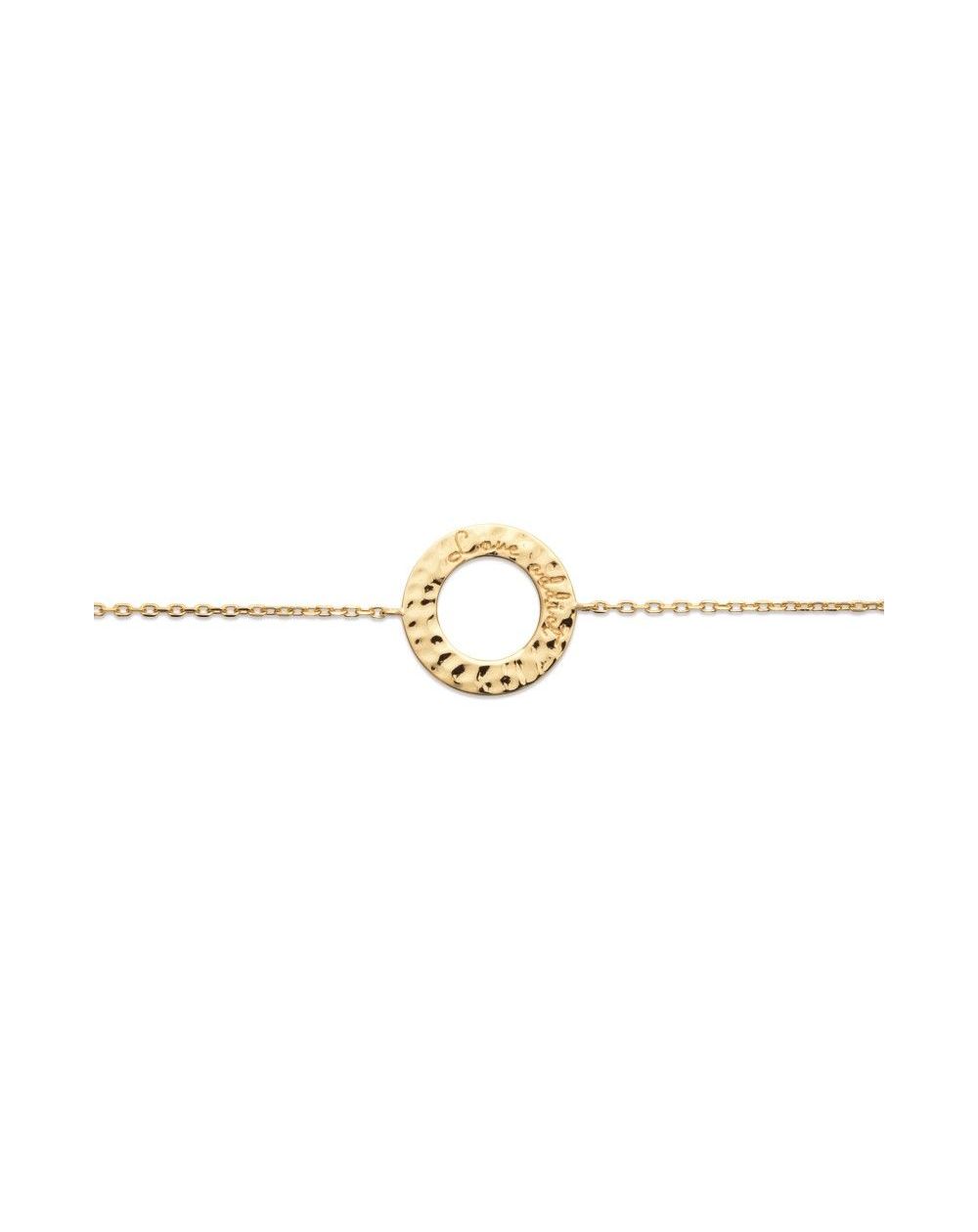 Bracelet pl-or 750 3mic