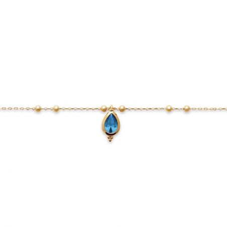 Bracelet pl-or 750 3mic ps - bracelet en plaqué or