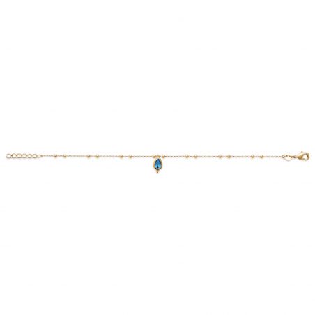 Bracelet pl-or 750 3mic ps - bracelet en plaqué or