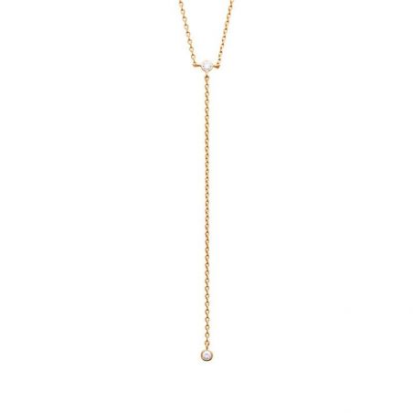Collier pl-or 750 3mic oz