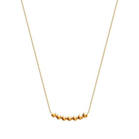 Collier pl-or 750 3mic