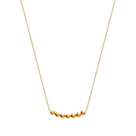 Collier pl-or 750 3mic