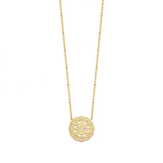 Collier pl-or 750 3mic