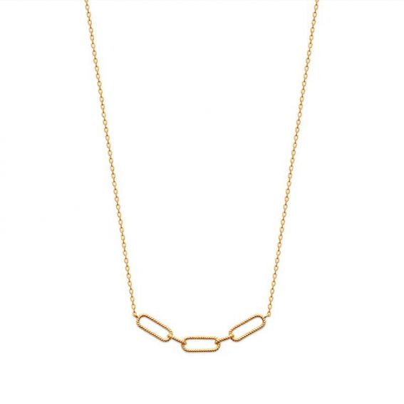 Collier pl-or 750 3mic