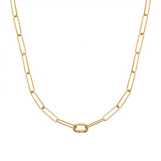 Collier pl-or 750 3mic