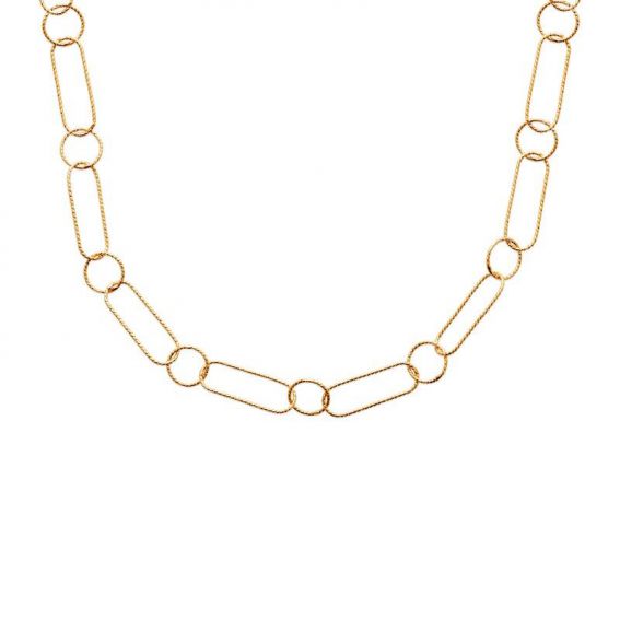 Collier pl-or 750 3mic