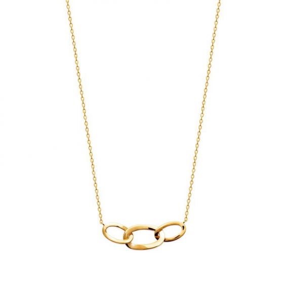 Collier pl-or 750 3mic