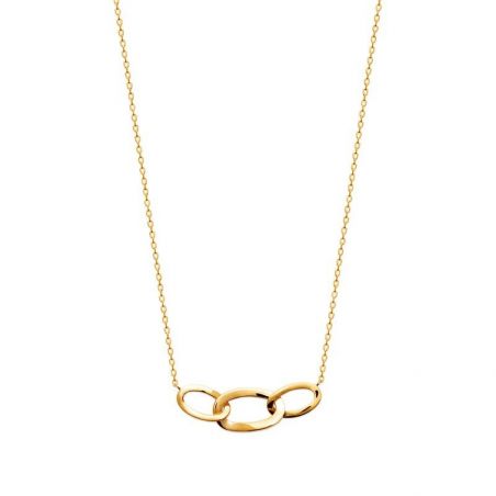 Collier pl-or 750 3mic