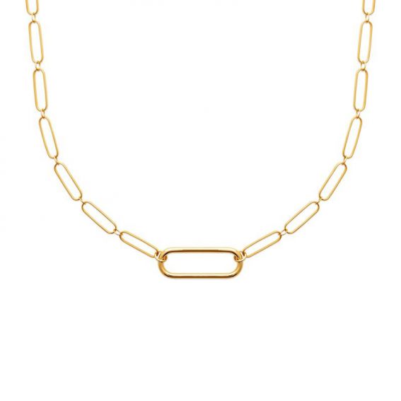 Collier pl-or 750 3mic