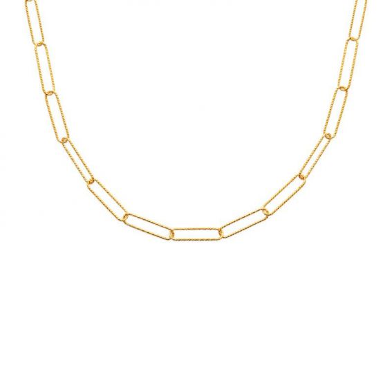 Collier pl-or 750 3mic
