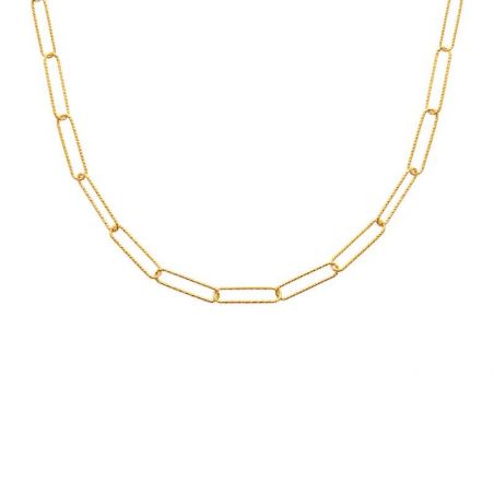 Collier pl-or 750 3mic