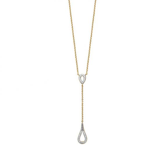 Collier pl-or 750 3mic bic oz microserti