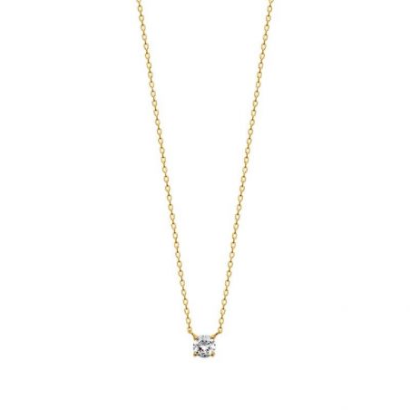Collier pl-or 750 3mic oz