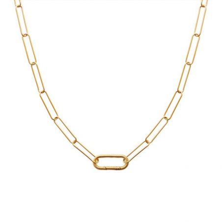 Collier pl-or 750 3mic