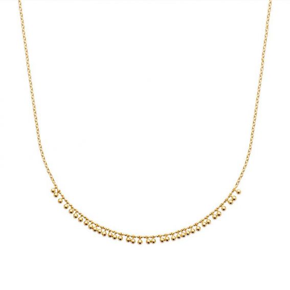 Collier pl-or 750 3mic