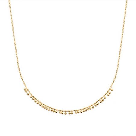 Collier pl-or 750 3mic