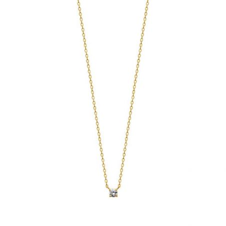 Collier pl-or 750 3mic oz