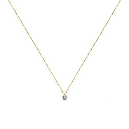 Collier pl-or 750 3mic