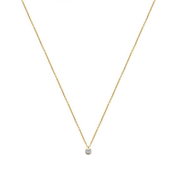 Collier pl-or 750 3mic oz