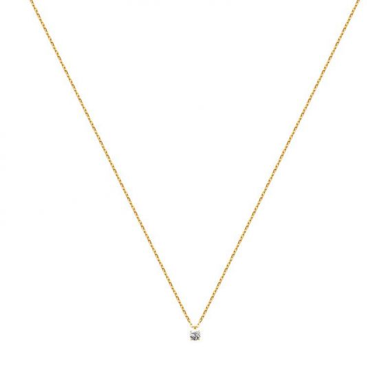 Collier pl-or 750 3mic oz
