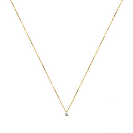Collier pl-or 750 3mic oz