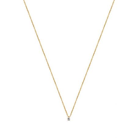 Collier pl-or 750 3mic oz