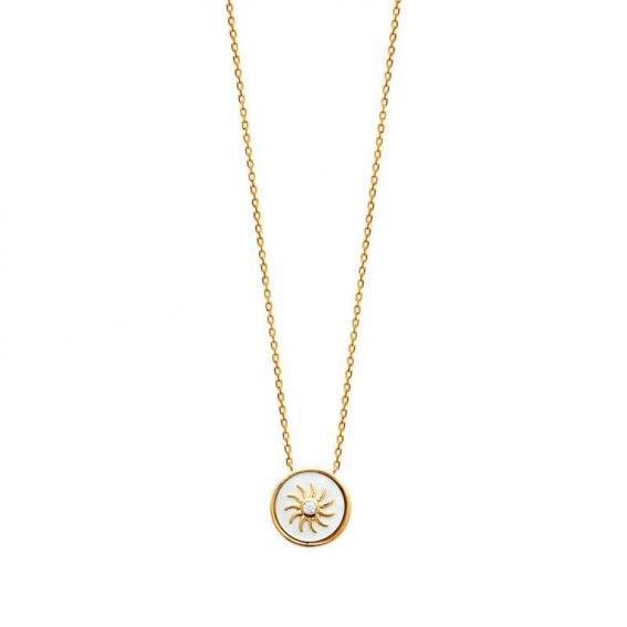 Collier pl-or 750 3mic nacre oz