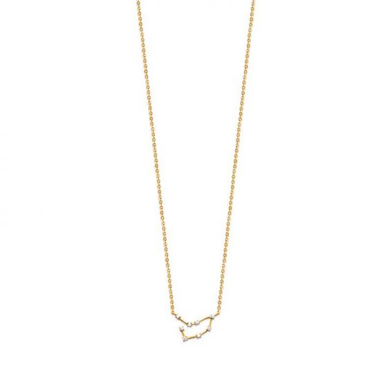Collier pl-or 750 3mic oz capricorne