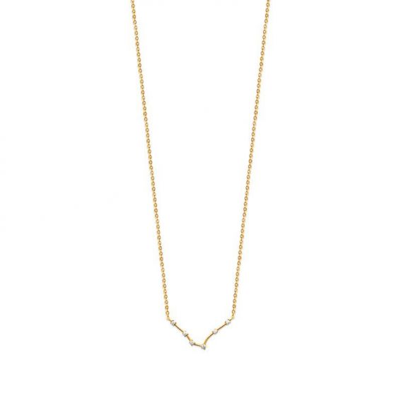 Collier pl-or 750 3mic oz poisson