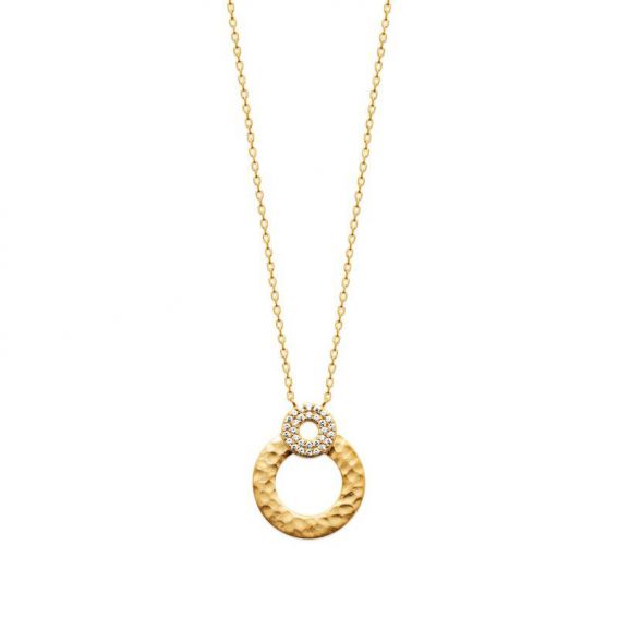 Collier pl-or 750 3mic oz
