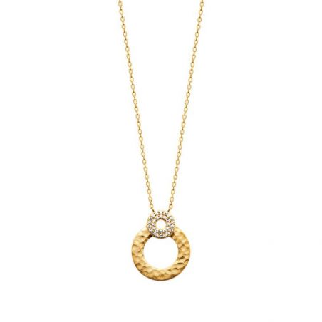 Collier pl-or 750 3mic oz