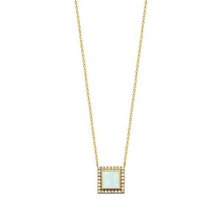 Collier pl-or 750 3mic nacre oz