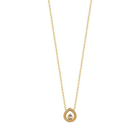 Collier pl-or 750 3mic oz