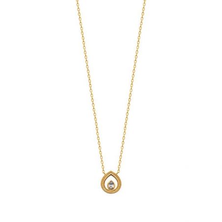 Collier pl-or 750 3mic oz