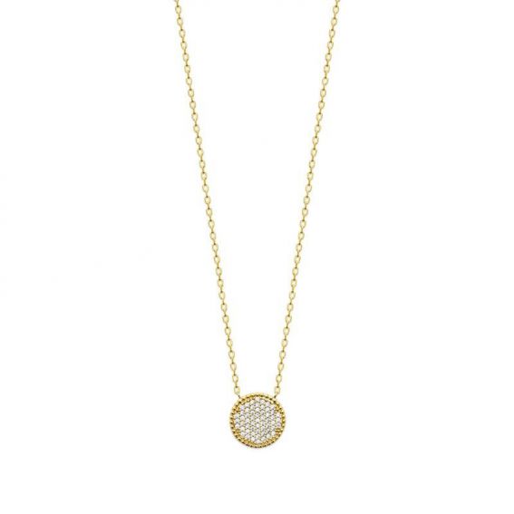 Collier pl-or 750 3mic oz