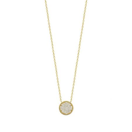 Collier pl-or 750 3mic oz